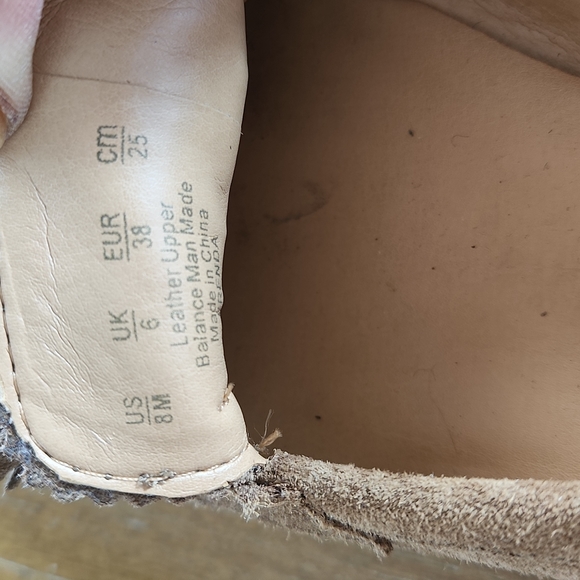 FRANKO SARTO SUEDE LOAFERS WIT TASSELS - Picture 7 of 9